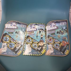 2016 NIP Go Sumos 36 Remote Control Stickers Grobots Ar-Sea & Smile Inc.